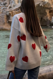 Coziest Long Sleeves Wool-blend Sweater